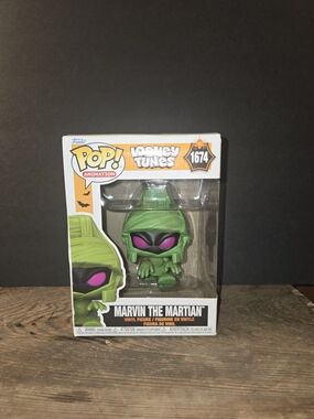 Funko Pop! Looney Tunes Marvin the Martian #1674 - Green